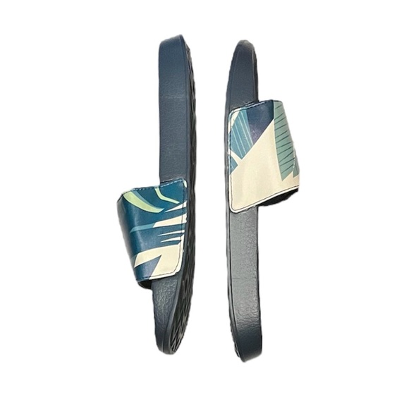 NEW Kith Men’s Palm Tree Slides size 41 Green - Picture 4 of 10